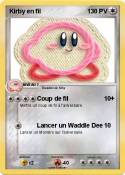 Kirby en fil