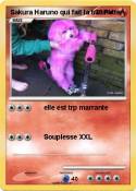 Sakura Haruno qui fait la Sakura Haruno