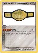 Ceinture WWE