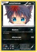 zorua humain