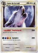 lune de la nuit