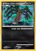 giratina colere