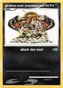giratina mort