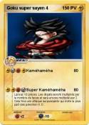 Goku super sayen 4 Goku super
