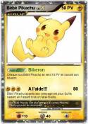 Bébé Pikachu Bébé Pikachu