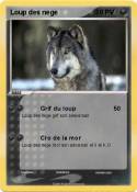 Loup des nege