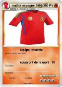 maillot espagne