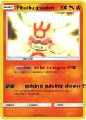 Pikachu groudon