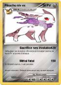 Pikachu niv ex Pikachu niv ex