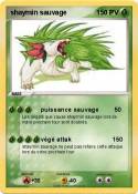 shaymin sauvage