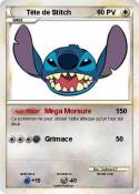 Tête de Stitch