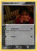 CARNIVORS niv X