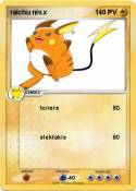 raichu niv.x