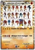 collection d'iron man collection