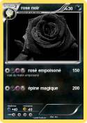 rose noir