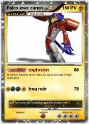 Falco avec canon Falco avec