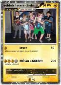 soldats lasers