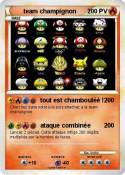 team champignon