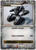 tank nucléaire