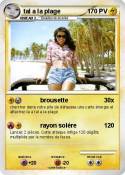 tal a la plage