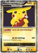 Pikachu ketchup
