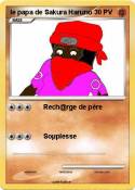 le papa de Sakura Haruno le papa de