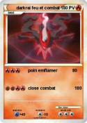 darkrai feu et combat darkrai feu et