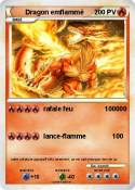 Dragon emflammé Dragon