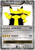 Pikachu bouré