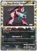 Mega Mewtwo Obscur Mega Mewtwo