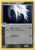 sasuke demon x