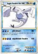 lugia foudre