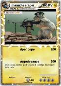 marmote sniper
