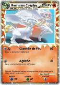 Reshiram Cosplay Reshiram