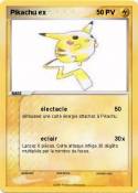 Pikachu ex Pikachu ex