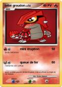 bébé groudon