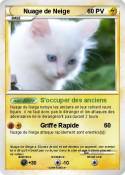 Nuage de Neige