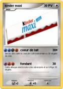 kinder maxi