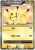 famille pikachu