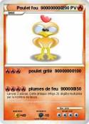 Poulet fou