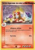 le trio légendair de entei le lion le trio