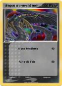 dragon arc-en-ciel noir dragon