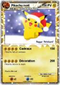 Pikachu noël