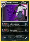 sasuke forme x