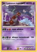 les 3 pokemon