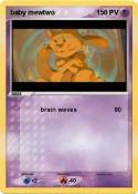 baby mewtwo
