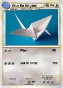 Grue En Origami