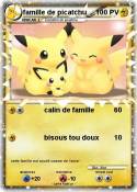 famille de picatchu famille de