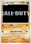 call of duty