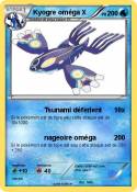 Kyogre oméga X